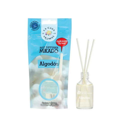 La Casa de los Aromas - Mikado Air Freshener 30ml - Cotton