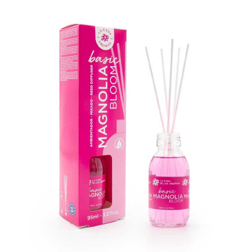 La Casa de los Aromas - Air Freshener Mikado Basic 95ml - Magnolia Bloom