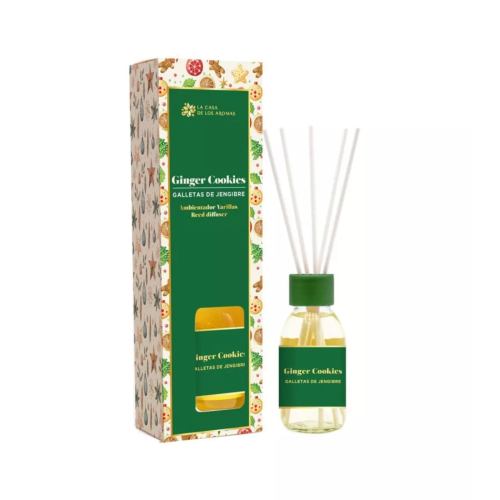 La Casa de los Aromas - Reed Diffuser Christmas 95ml - Ginger Cookies