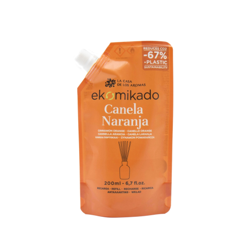 La Casa de los Aromas - Mikado air freshener refill 200ml - Cinnamon Orange
