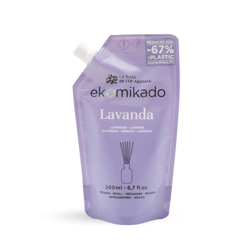 La Casa de los Aromas - Mikado air freshener refill 200ml - lavender