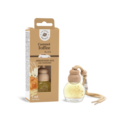 La Casa de los Aromas - Car Air Freshener - Caramel Toffee