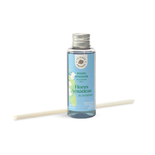 La Casa de los Aromas - Mikado air freshener refill 100ml - Aquatic Flowers