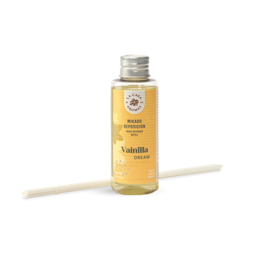 La Casa de los Aromas - Mikado air freshener refill 100ml - Vanilla