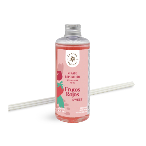 La Casa de los Aromas - Mikado air freshener refill 250ml - Sweet Red Fruits