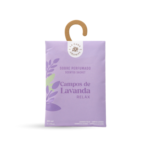 La Casa de los Aromas - Scented envelope - Relaxing Lavender Fields