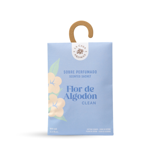 La Casa de los Aromas - Scented Sachet - Clean Cotton Flower