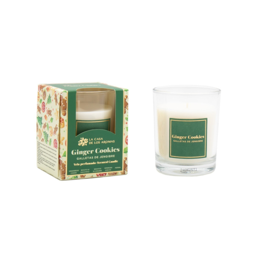 La Casa de los Aromas - Christmas Scented Candle - Ginger Cookies