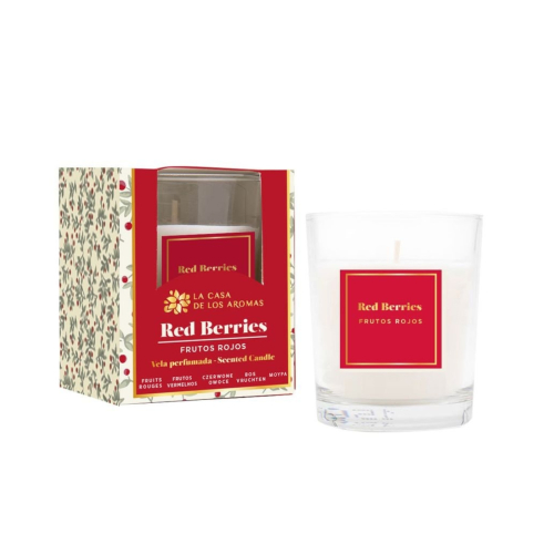 La Casa de los Aromas - Scented Candle Christmas - Red Berries