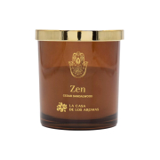 La Casa de los Aromas - Zen Scented Candle - Cedar Sandalwood