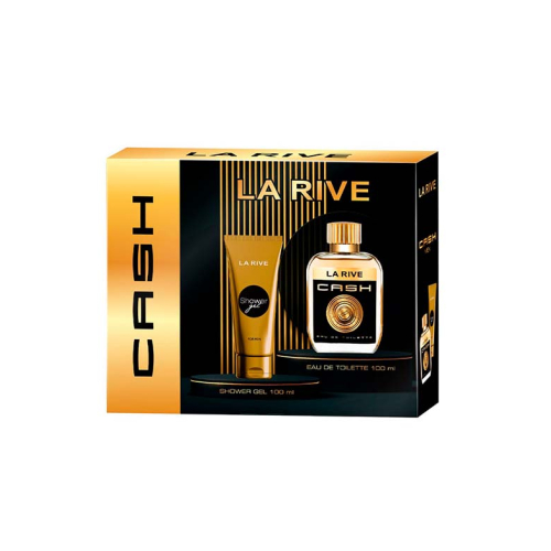 La Rive - Cash for Men Gift Set - Shower Gel and Eau de Cologne