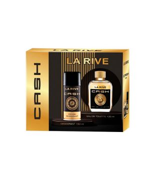 La Rive - Cash for Men Gift Set - Deodorant and Eau de Toilette