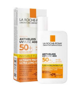 La Roche-Posay - Facial Sunscreen Invisible Fluid Anthelios - SPF50+