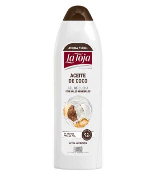 La Toja - Shower gel with mineral salts - Coconut oil