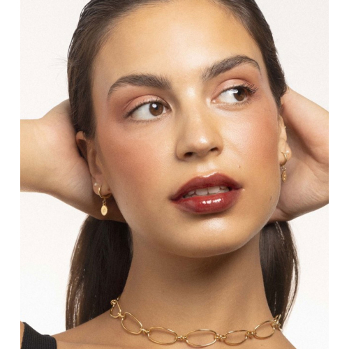 Laka - Moisturizing Lip Gloss Tint Fruity Glam Tint - 120: Caffeine Rose