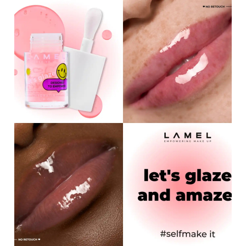Lamel - Lip Oil Let's Glaze - 401: Marshmallow