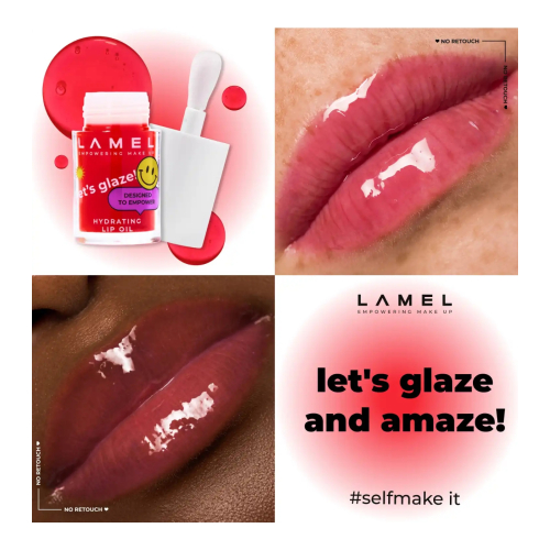 Lamel - Lip Oil Let's Glaze - 403: Sweet cherry