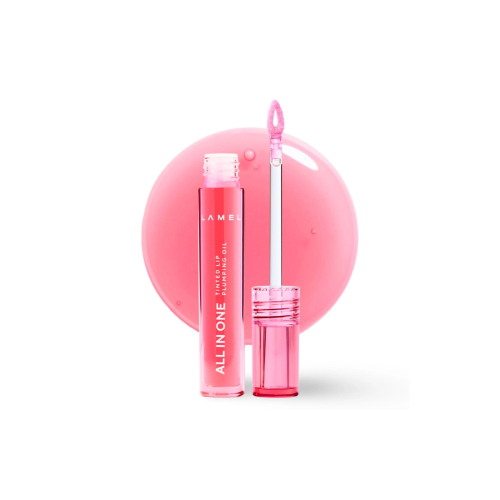Lamel - Volumizing Lip Oil All in One - 401: Peach