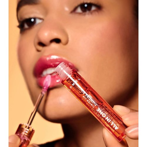 Lamel - Volumizing Lip Oil All in One - 401: Peach