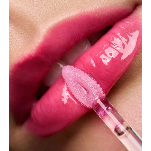 Lamel - Volumizing Lip Oil All in One - 402: Pink Sparkle