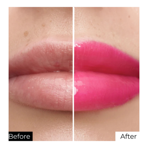Lamel - Volumizing Lip Oil All in One - 402: Pink Sparkle