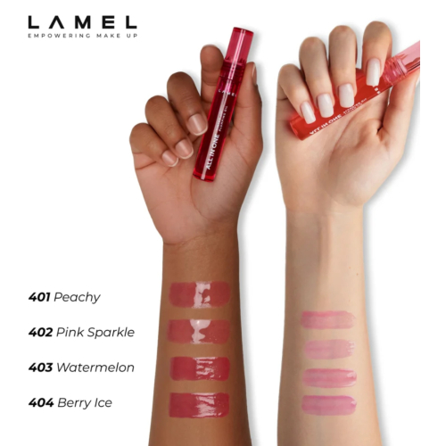 Lamel - Volumizing Lip Oil All in One - 403: Watermelon