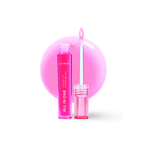 Lamel - Volumizing Lip Oil All in One - 404: Berry ICE