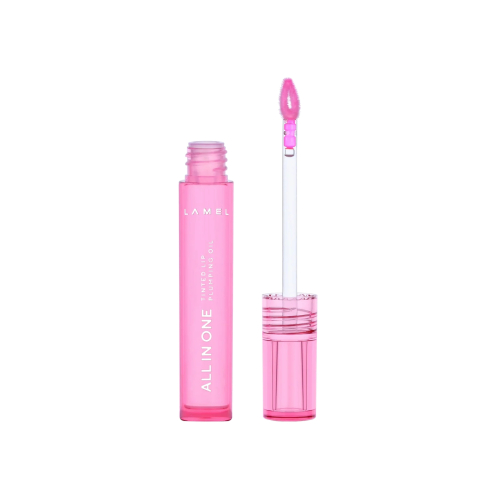 Lamel - Volumizing Lip Oil All in One - 404: Berry ICE