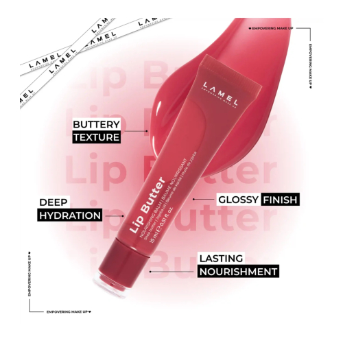 Lamel - Lip Balm Nourishing Butter - 01: Pinkish