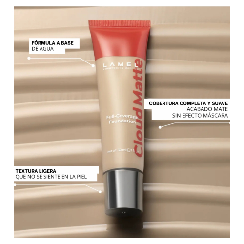 Lamel - Cloud Matte Foundation - 05C: Sand