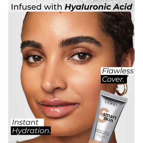 Lamel - Makeup base Smart Skin Serum Tinted Foundation - 404: Latte