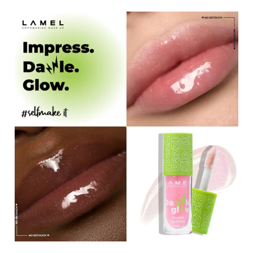 Lamel - Lip Gloss Dazzle Glow - 401: Blossom