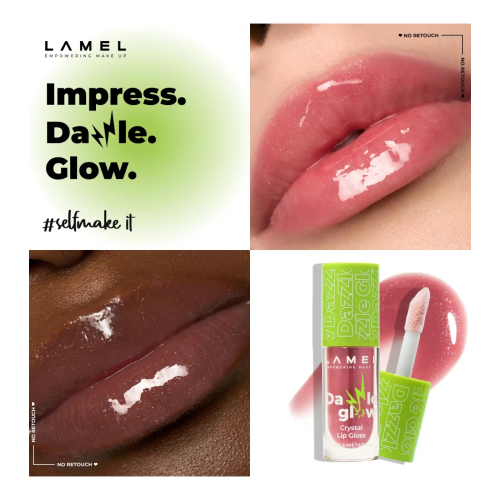 Lamel - Lip Gloss Dazzle Glow - 404: You Can
