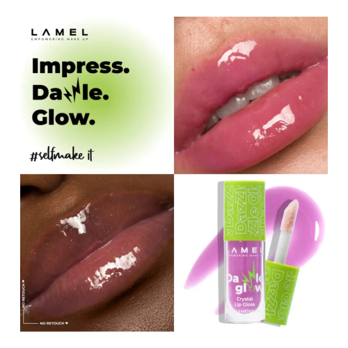 Lamel - Lip Gloss Dazzle Glow - 406: Empower