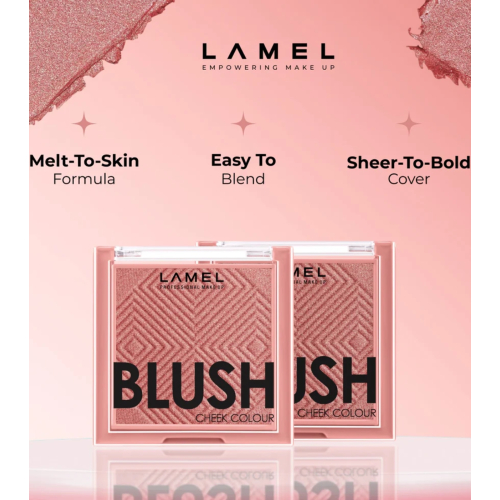 Lamel - Powder blush Cheek Colour - 402: Rouge