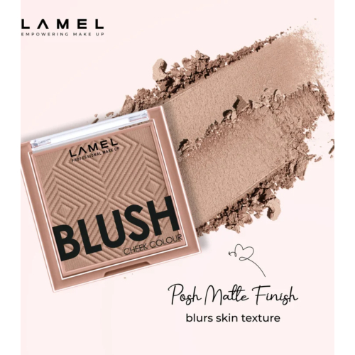 Lamel - Powder blush Cheek Colour - 404: Taupe