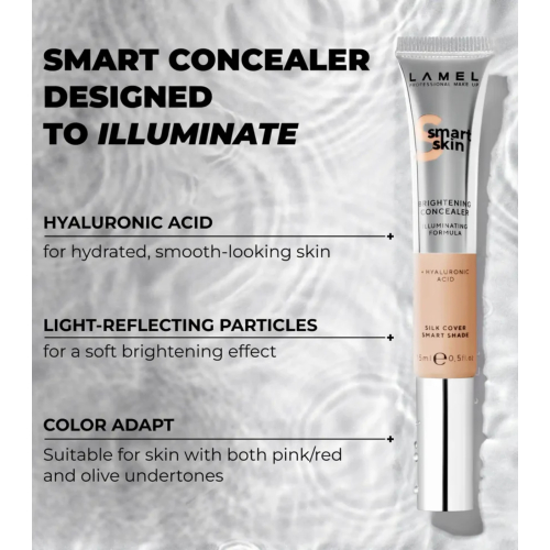 Lamel - Liquid Concealer Smart Skin - 402: Natural Beige