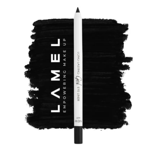 Lamel - Gel Eyeliner Long Lasting - 401: Black