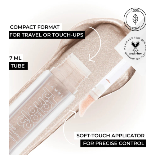 Lamel - Liquid Highlighter Cloud Color - 01: Moonstone