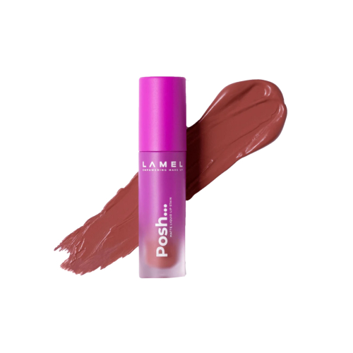Lamel - Matte Liquid Lipstick Posh Matte - 405: Punch Pink