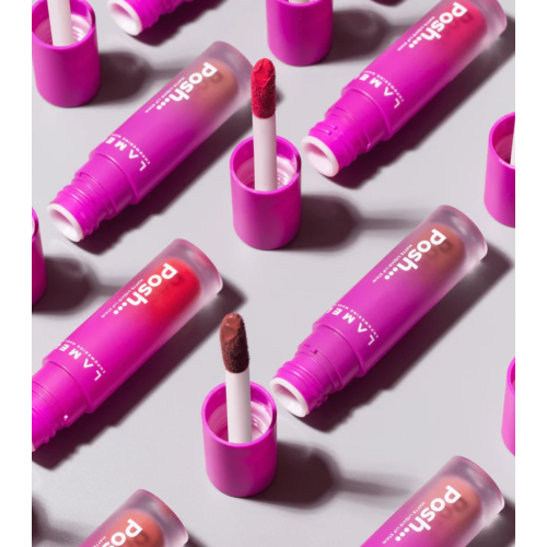 Lamel - Matte Liquid Lipstick Posh Matte - 405: Punch Pink