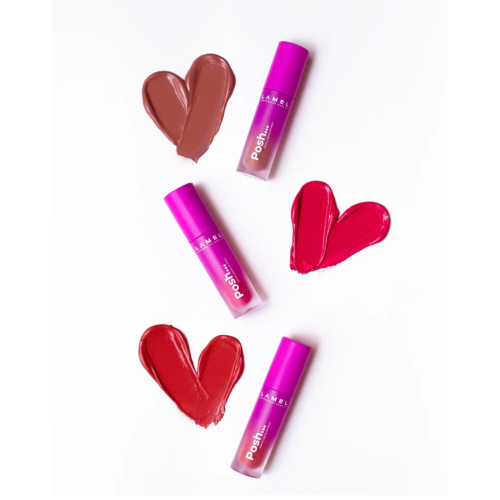 Lamel - Matte Liquid Lipstick Posh Matte - 408: Passion Pink