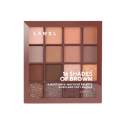 Lamel - Eyeshadow Palette 16 Shades Of Brown