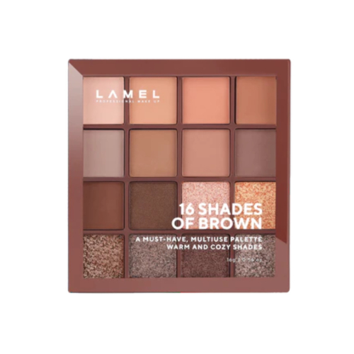 Lamel - Eyeshadow Palette 16 Shades Of Brown