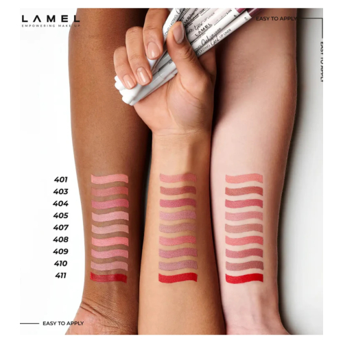 Lamel - Lip Liner Long Lasting - 403: Burnt ocher