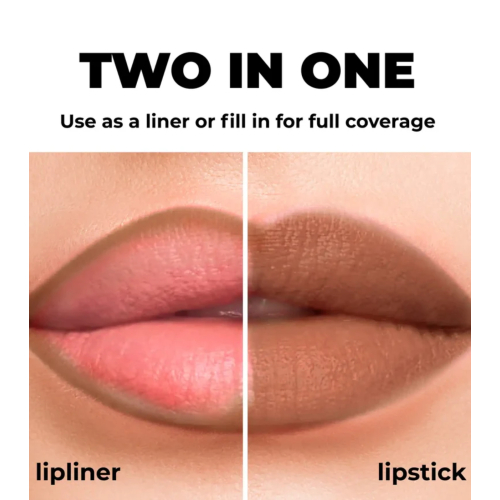 Lamel - Lip Liner Long Lasting - 407: Ash rose