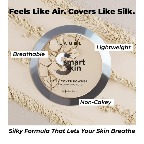 Lamel - Compact Powder Smart Skin - 405: Tan Beige