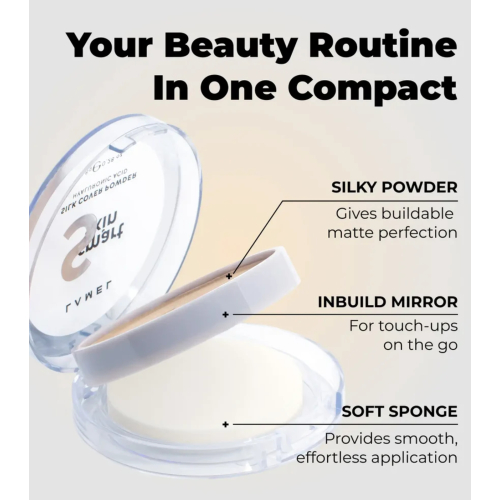 Lamel - Compact Powder Smart Skin - 406: Caramel