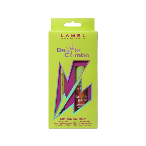 Lamel - Lip Set Dazzle Combo - Peachy Pie