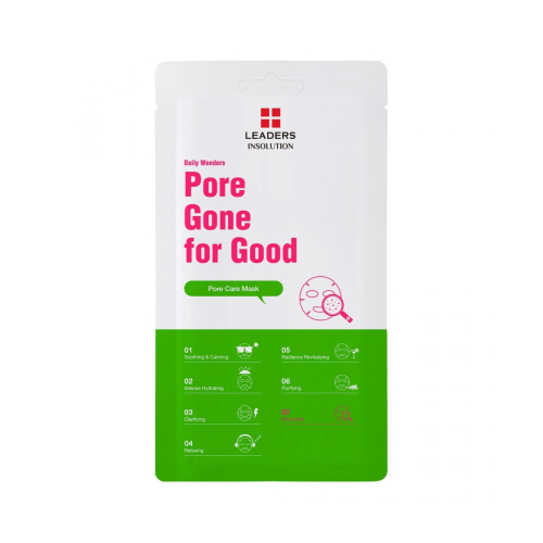 Leaders Insolution - Pore and Sebum Control Tissue Facial Mask Pore Gone For Good